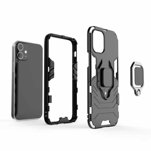 magnetic ring kickstand 2 in 1 shockproof phone case (2)