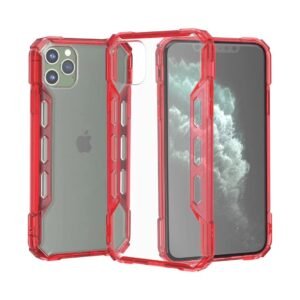 transparent tpu pc hybrid shock proof phone case (2)