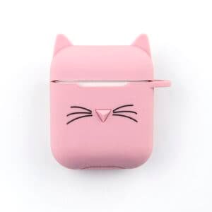 airpods cute cat cartoon silicone case (2)