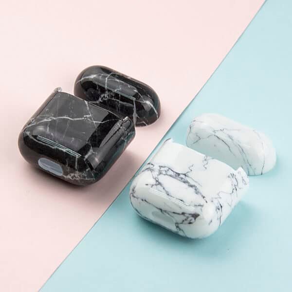 airpods earphone protective marble hard case (5)