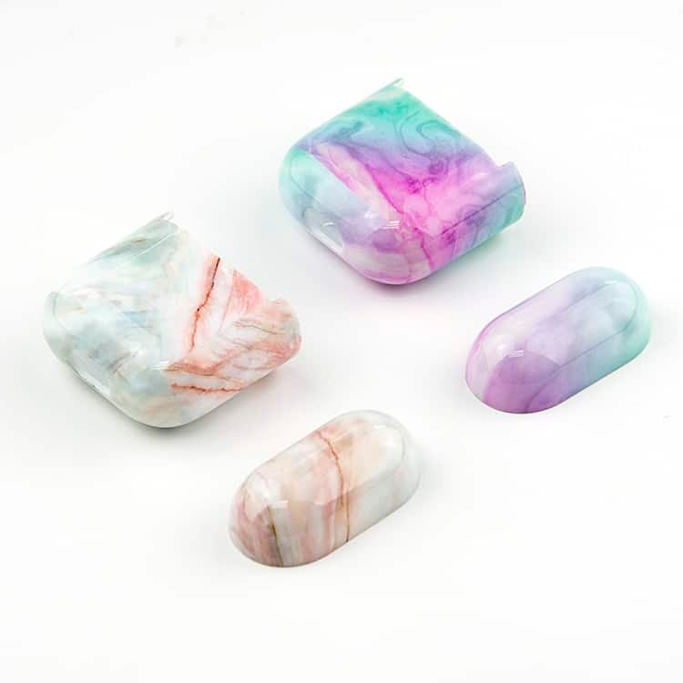 airpods earphone protective marble hard case (6)