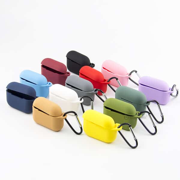 airpods pro 2.5mm silicone protective case with hook (5)