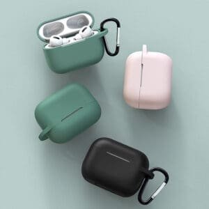 airpods pro 2.5mm silicone protective case with hook (8)