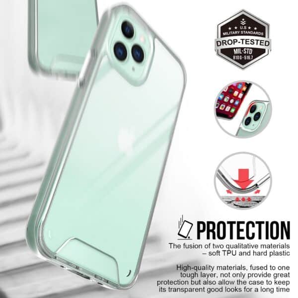clear space hybrid combo phone case (2)