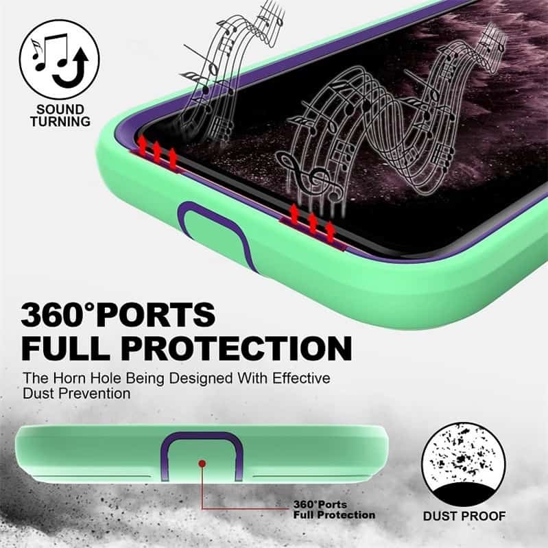 color border shockproof bumper protect phone case (6)