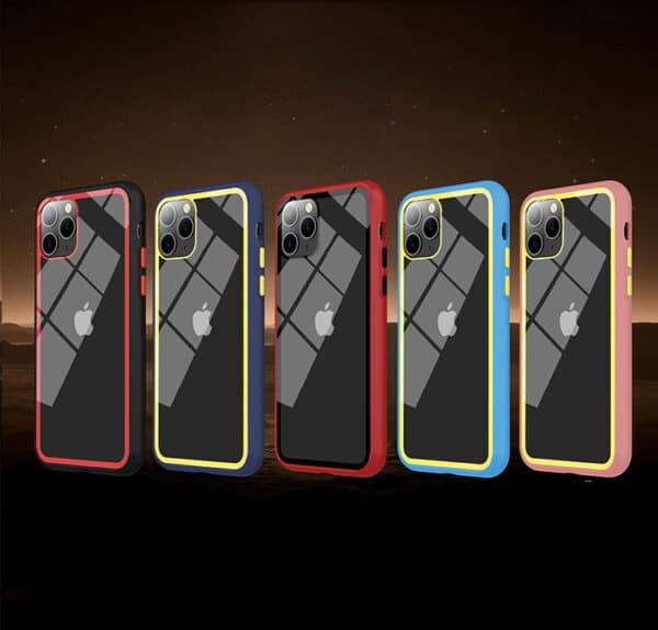 easy button clear tpu pc bicolored phone case (4)