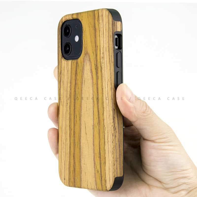 wood slim tpu protective mobile phone case (3)