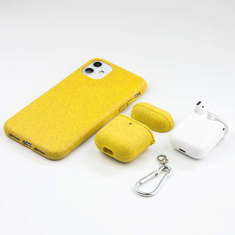 iphone and airpods pla eco friendly wheat straw case (2)