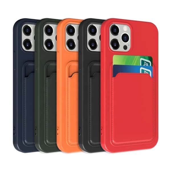built in card slots silicone phone case (1)