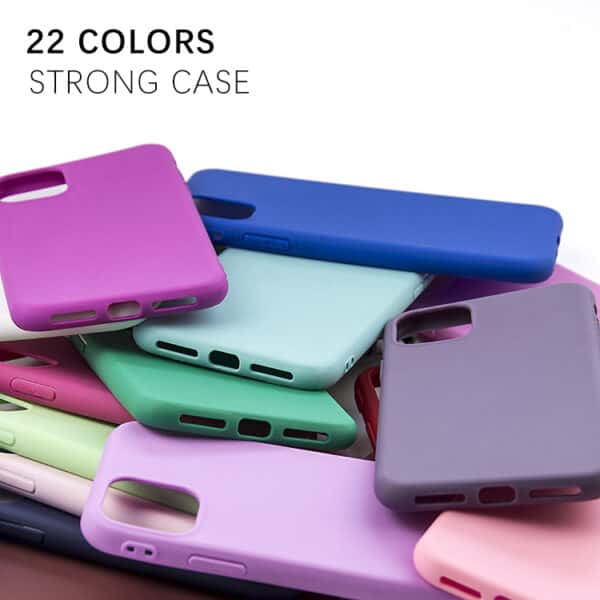 multi color rubber protective tpu phone case (5)