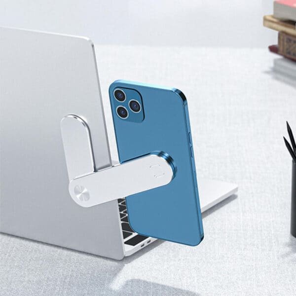 dual monitor display aluminum laptop phone holder (1)