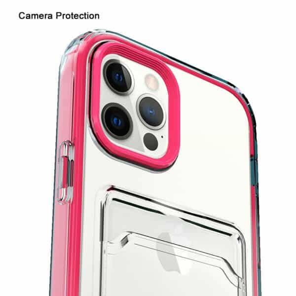 camera ring color border clear phone case (2)