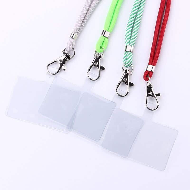 universal card nylon patch phone case lanyard