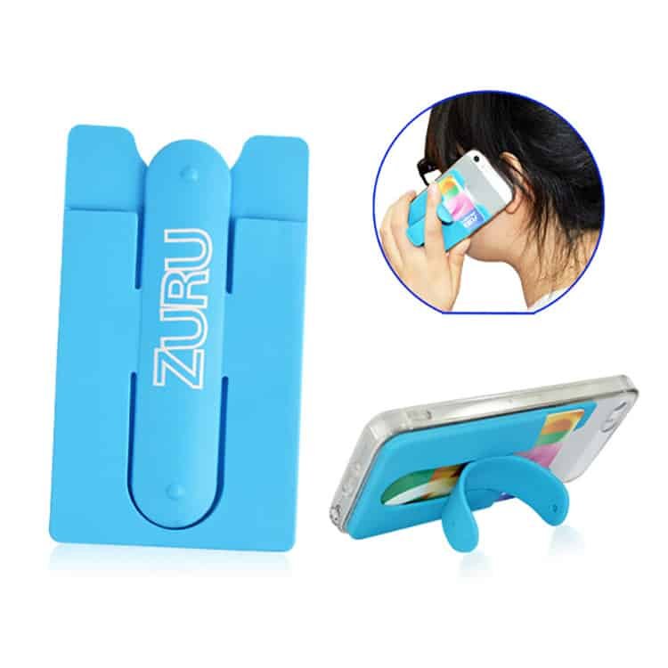 adhesive silicone phone wallet and stand (3)
