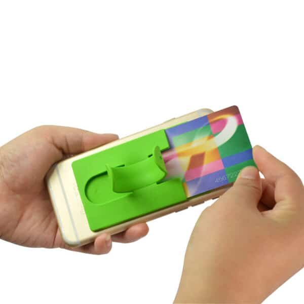 adhesive silicone phone wallet and stand (4)