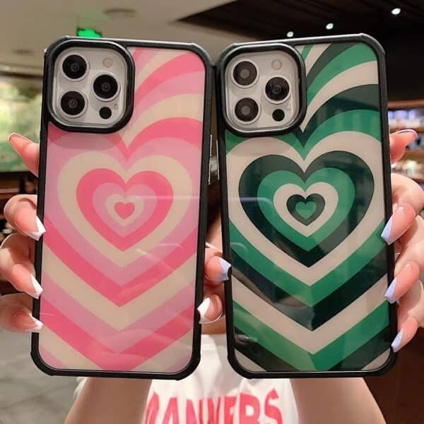 iphone brown heart phone case (2)