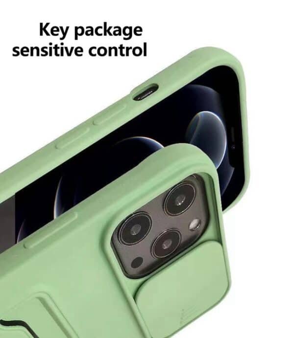 silicone slide camera cover card phone case (3)