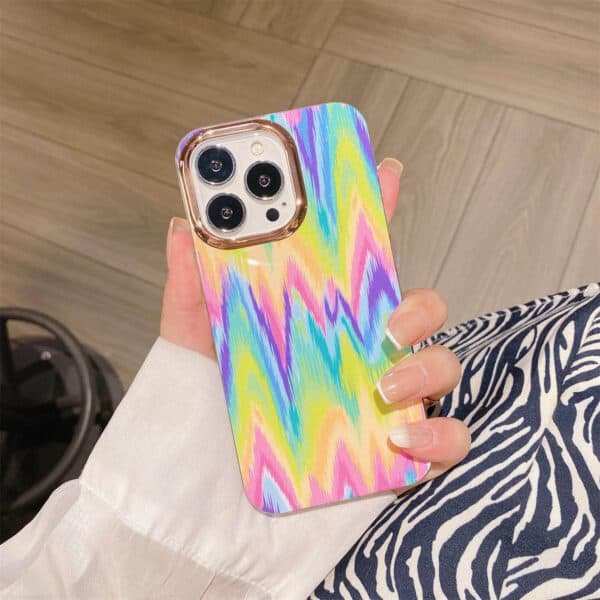 rainbow tie dye phone case (2)