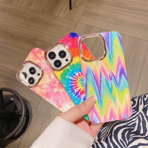 rainbow tie dye phone case (4)