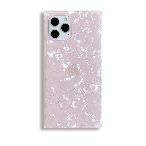 seashell shiny square phone case (4) (1)