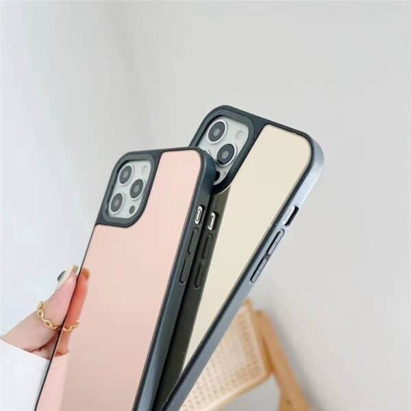 blank custom mirrored phone case for wholesale (1)