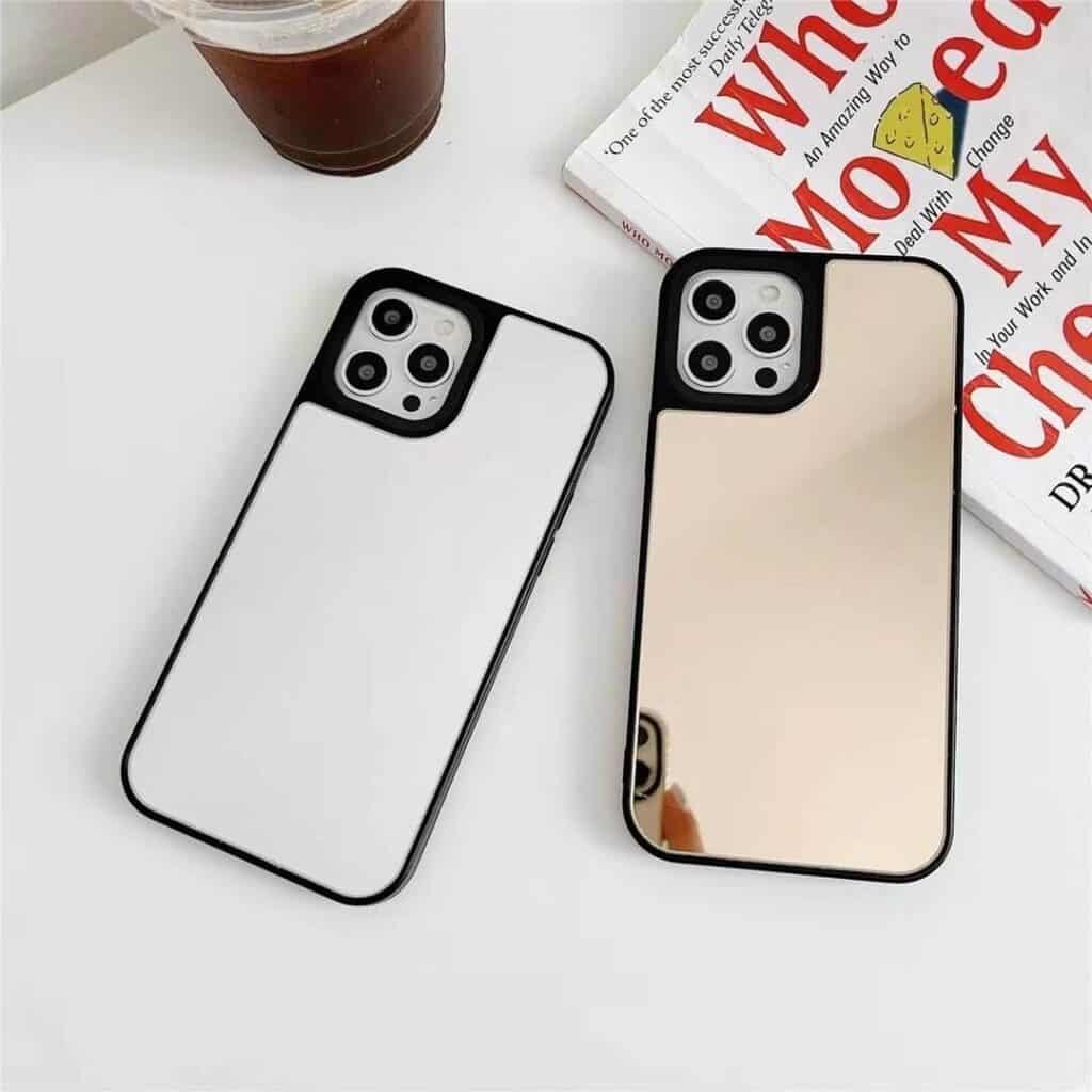 blank custom mirrored phone case for wholesale (2)