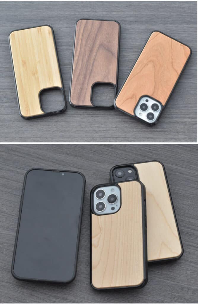 custom wood grain phone case wholesale (2)