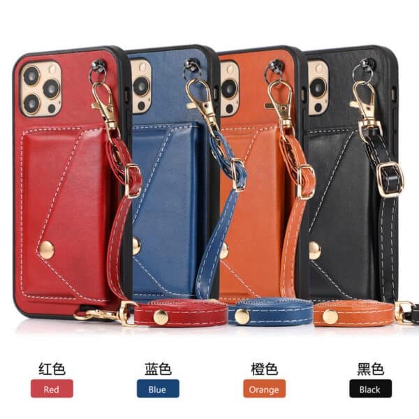 pu leather crossbody phone case wallet (2)