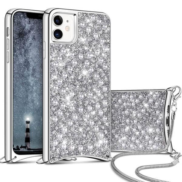 glitter shiny crossbody necklace phone case (6)