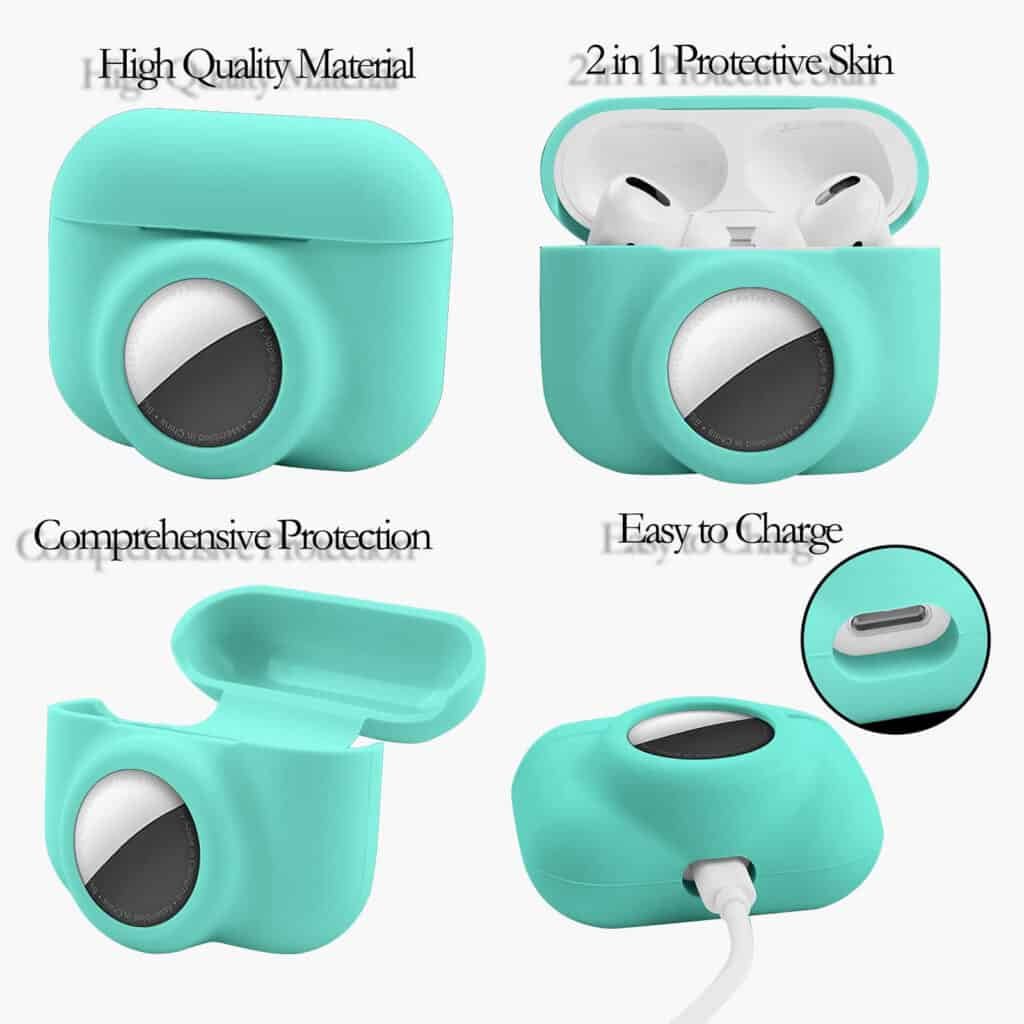silicone airpod case with airtag bulk buy (5)