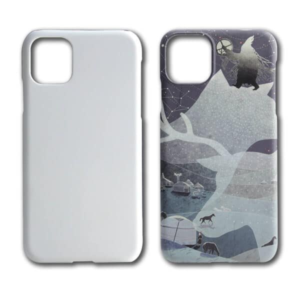 3d sublimation phone case blanks snap on plastic case for full wrap print (5)