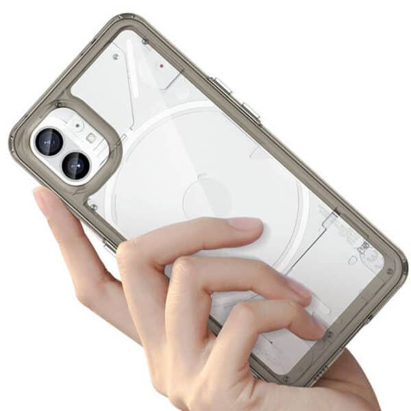 nothing phone 1 bumper shockproof clear case