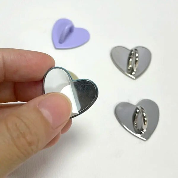 diy cell phone charm heart hook