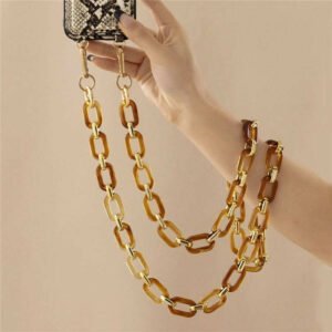 120cm acrylic chunky phone chain fashion