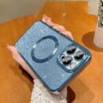 electroplating glitter sparkle magsafe phone case