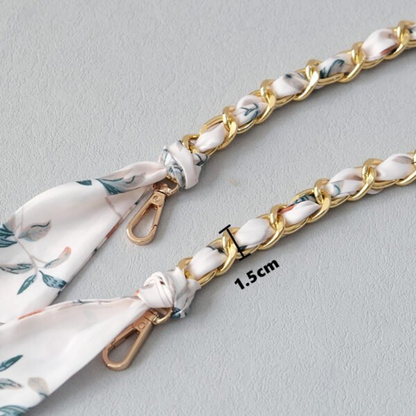 silk scarf crossbody phone strap lanyard 120cm