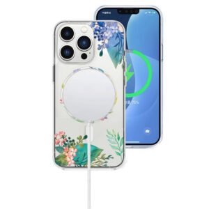 custom print clear magsafe phone case