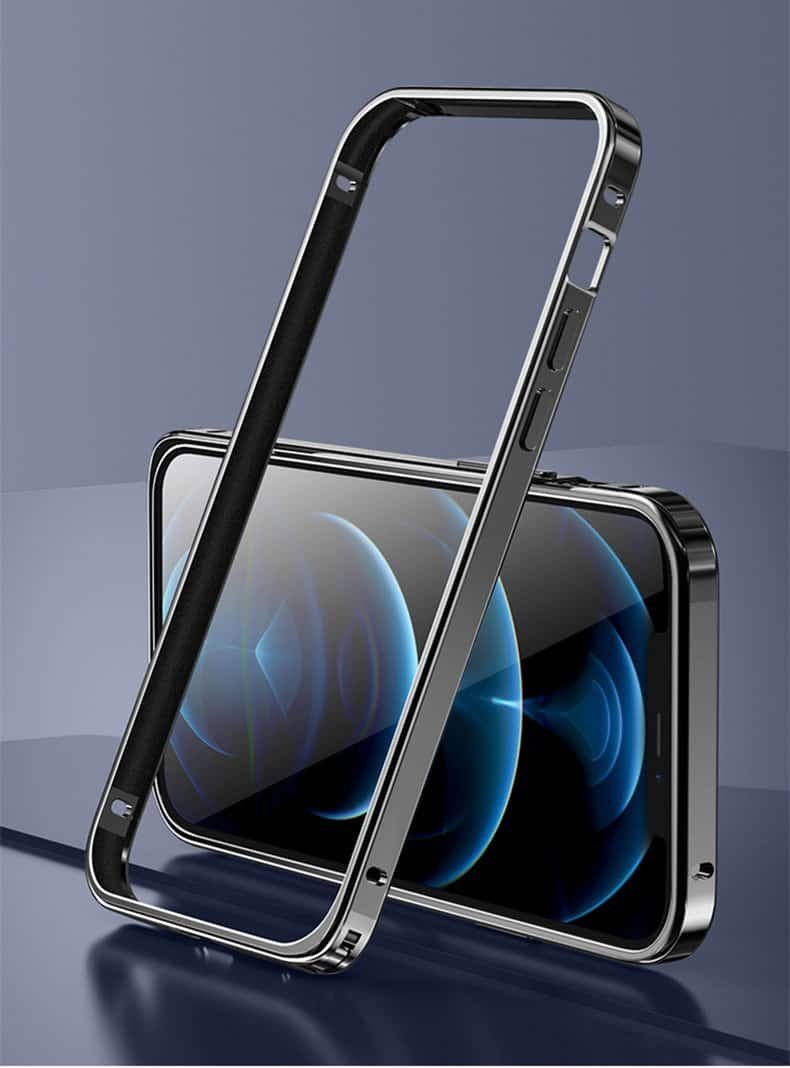 metal aluminum bumper phone case
