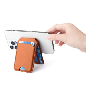 cardholder stand magnetic wallet magsafe compatible