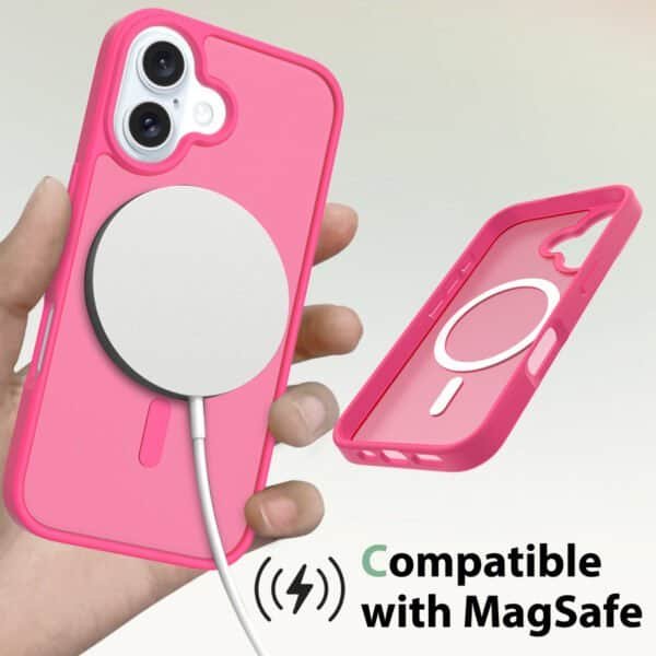 iphone 16 matte frosted magsafe phone case