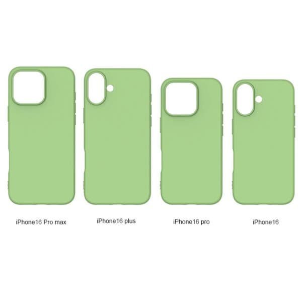 iphone 16 soft silicone rubber phone case