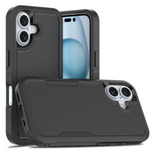 iphone 16 hard combo armor protective phone case