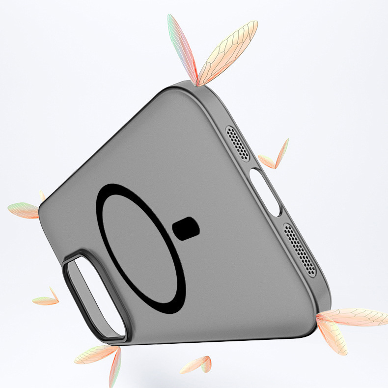 iphone 17 thin frosted magsafe compatible phone case