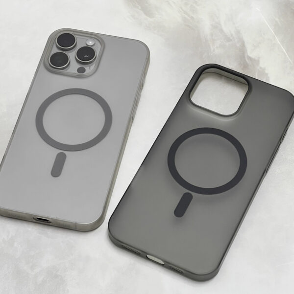 iphone 17 thin frosted magsafe compatible phone case