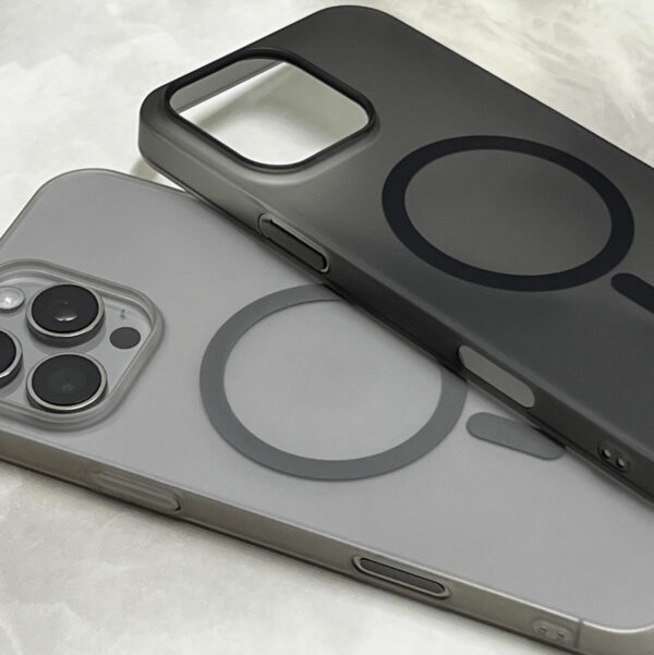 iphone 17 thin frosted magsafe compatible phone case