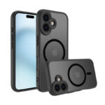 in built magsafe compatible matte phone case