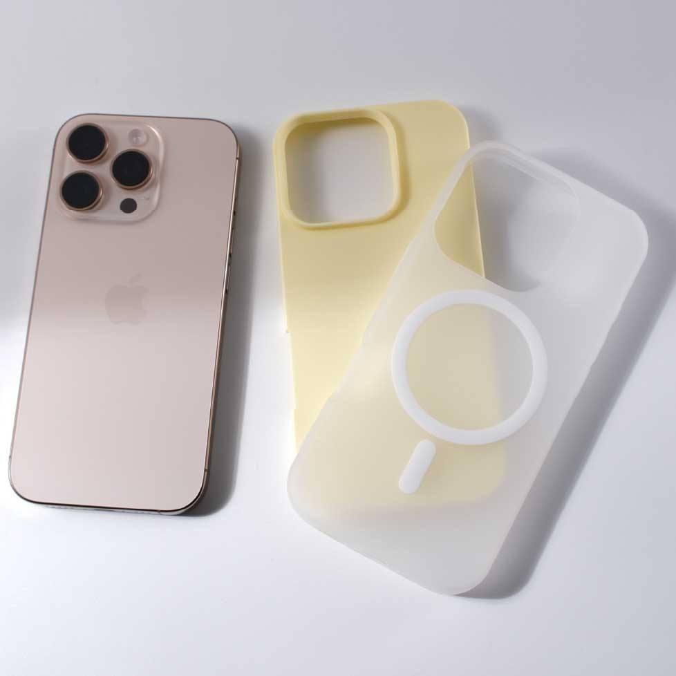 2 in 1 magsafe matte candy color phone case