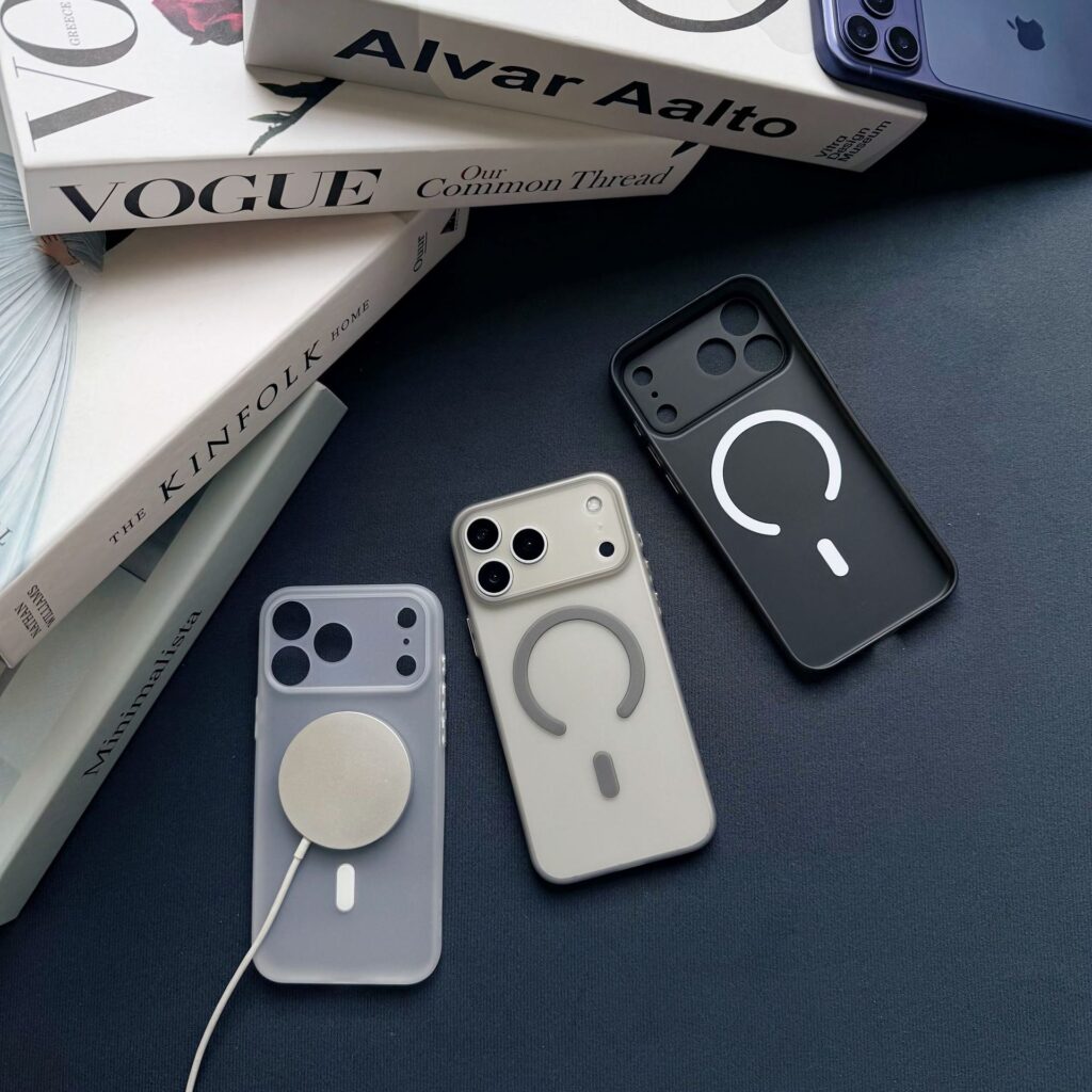 tpu ultra thin matte magsafe phone case